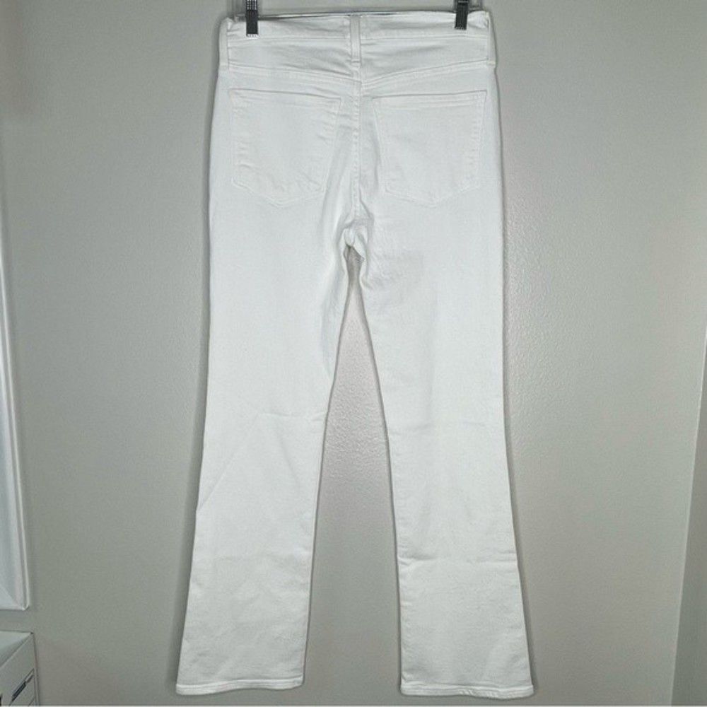 J. Crew Women's White Bootcut Jeans In All Day Stretch Size 28 - Picture 6 of 12